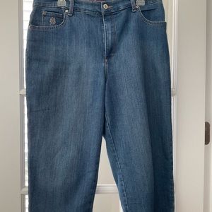 GV Denim Capri with bling